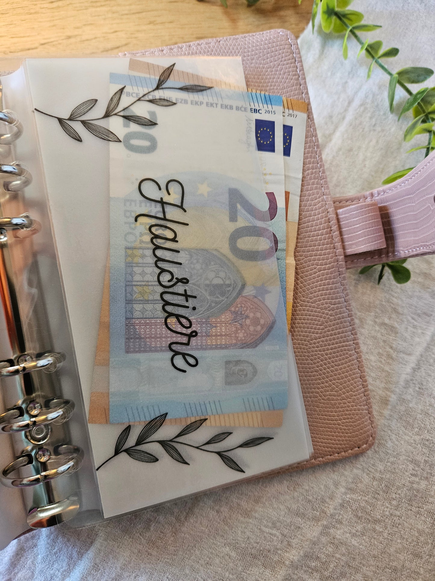 Umschläge transparent floral, A6 & A7, mit euren Kategorien