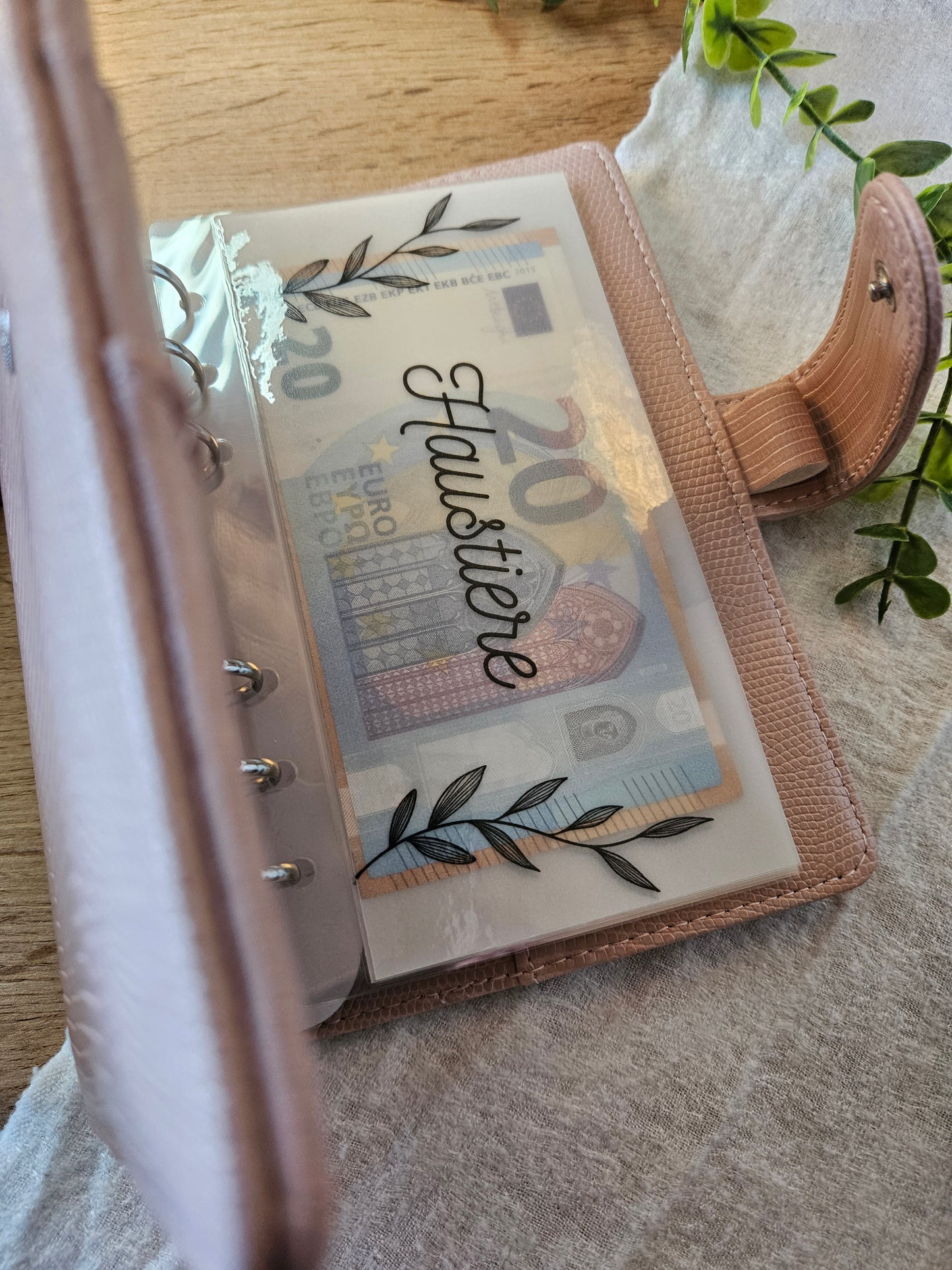 Umschläge transparent floral, A6 & A7, mit euren Kategorien