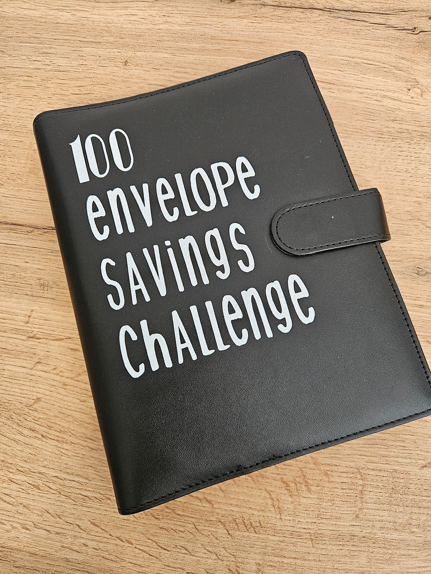 100 Envelope Challenge Binder NEU