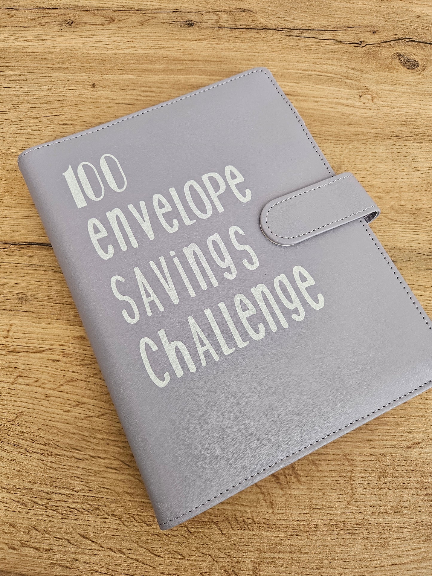100 Envelope Challenge Binder NEU