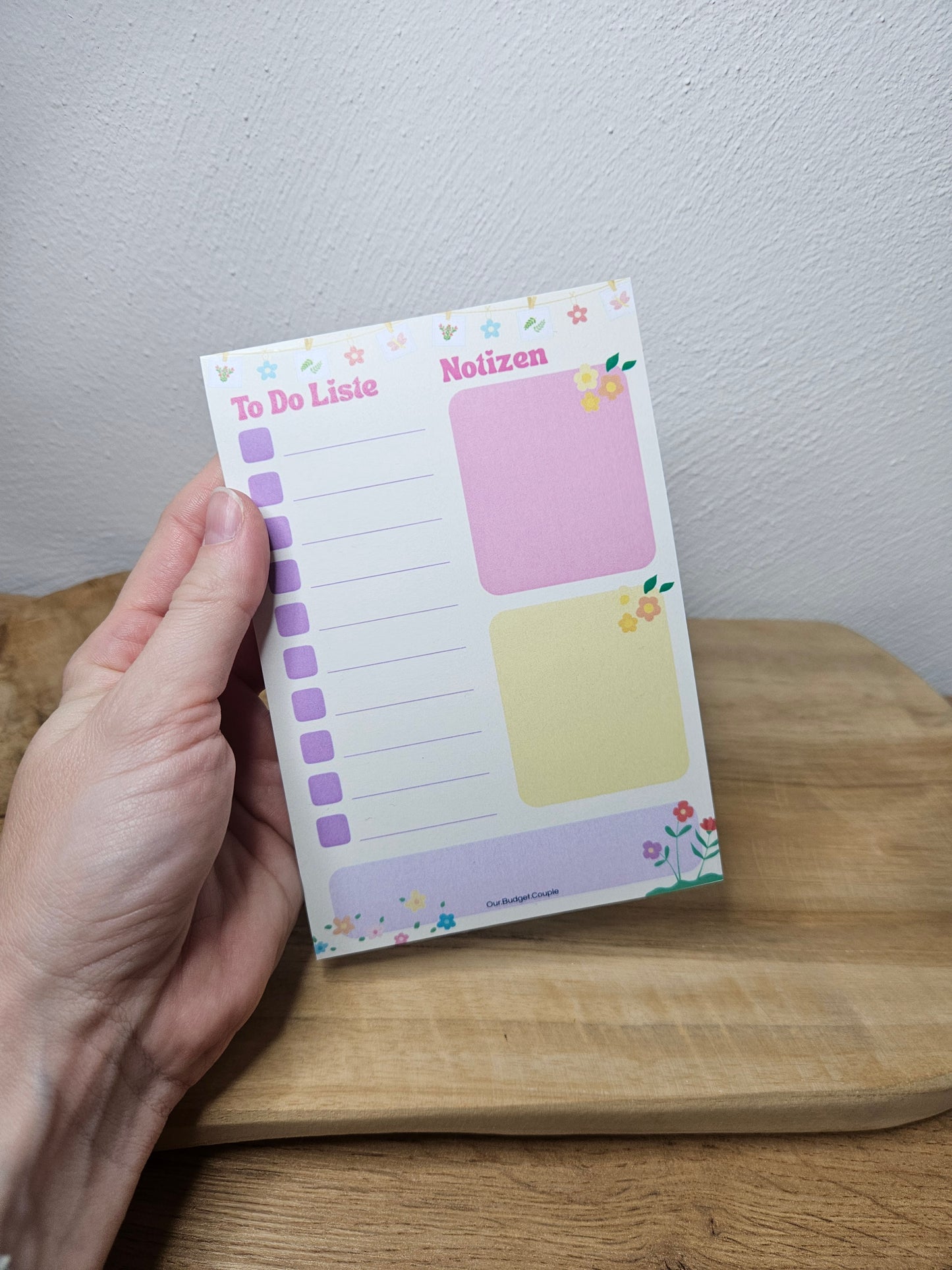 To Do Liste Block NEU