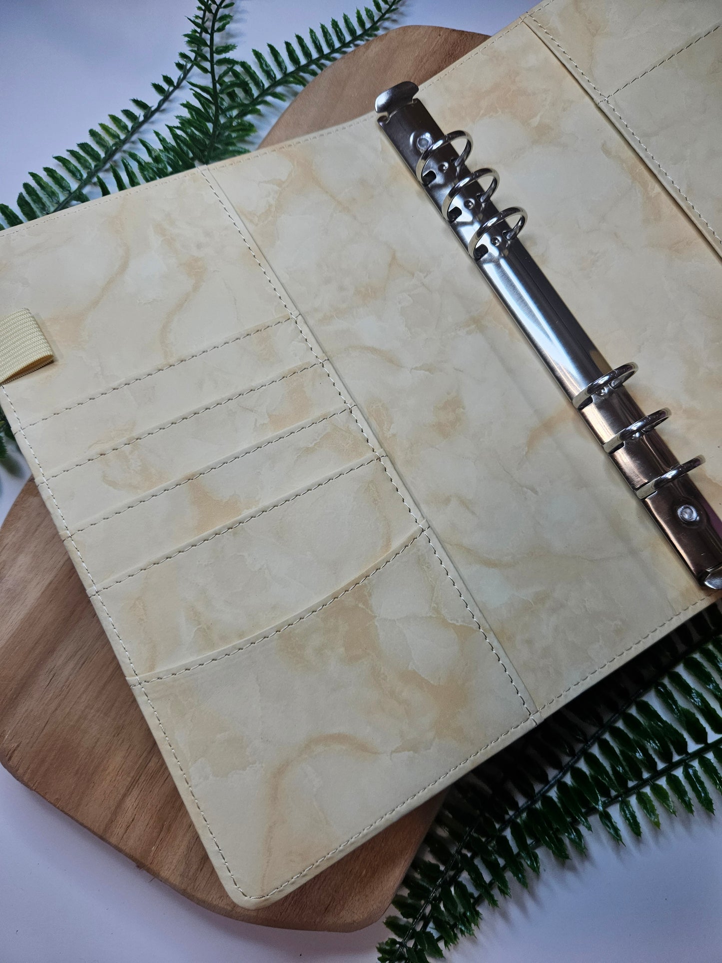 A5 Binder Marmor