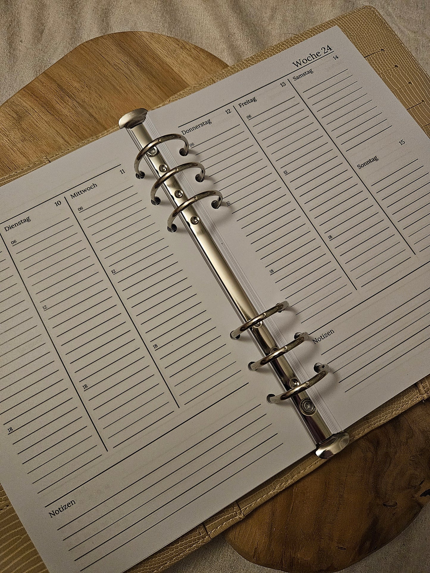 Kalender Einlagen A5 Jahresplaner 2025