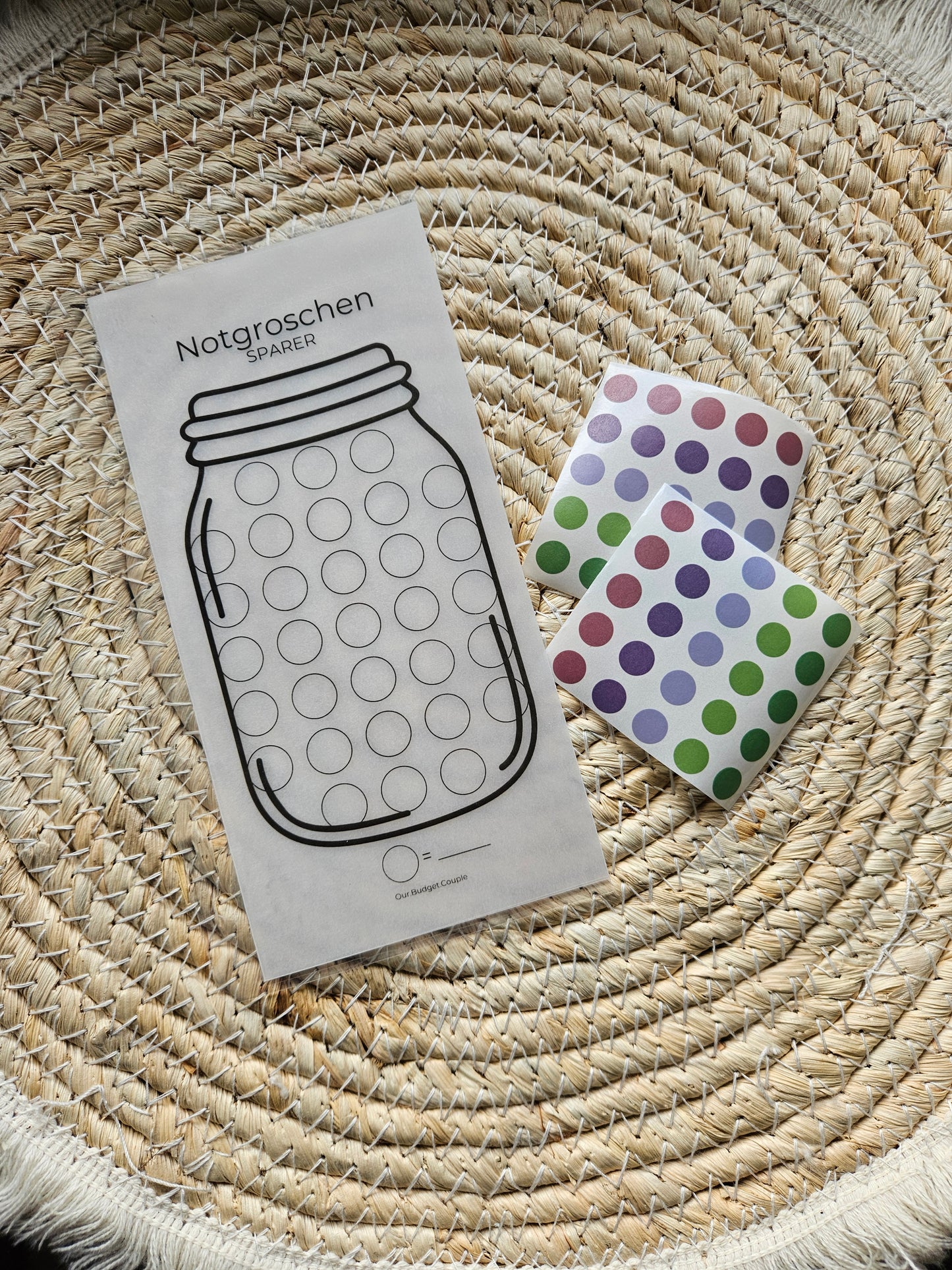 Sparglas Challenge Umschlag