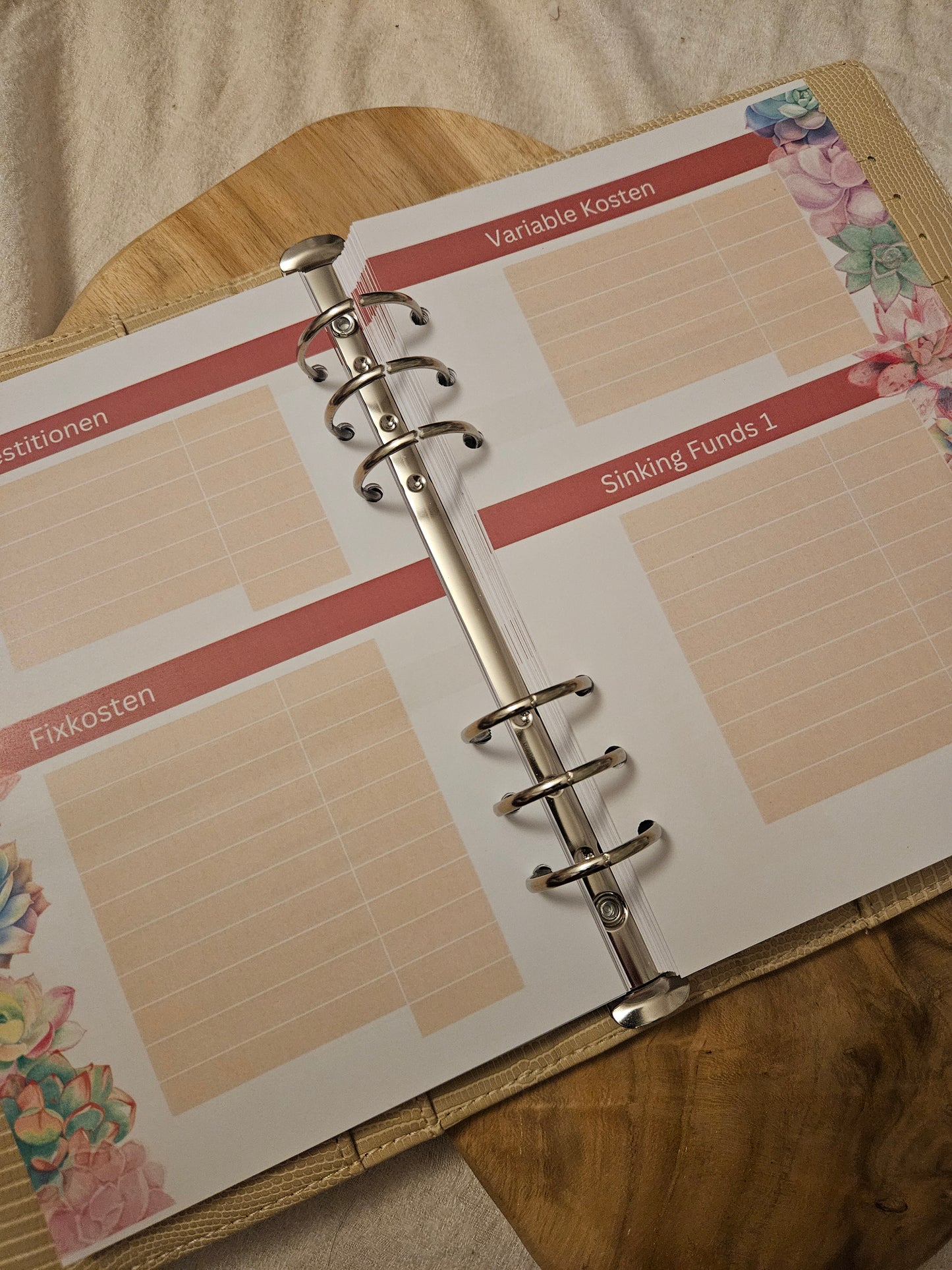 Budget Planer XL Kakteen NEU