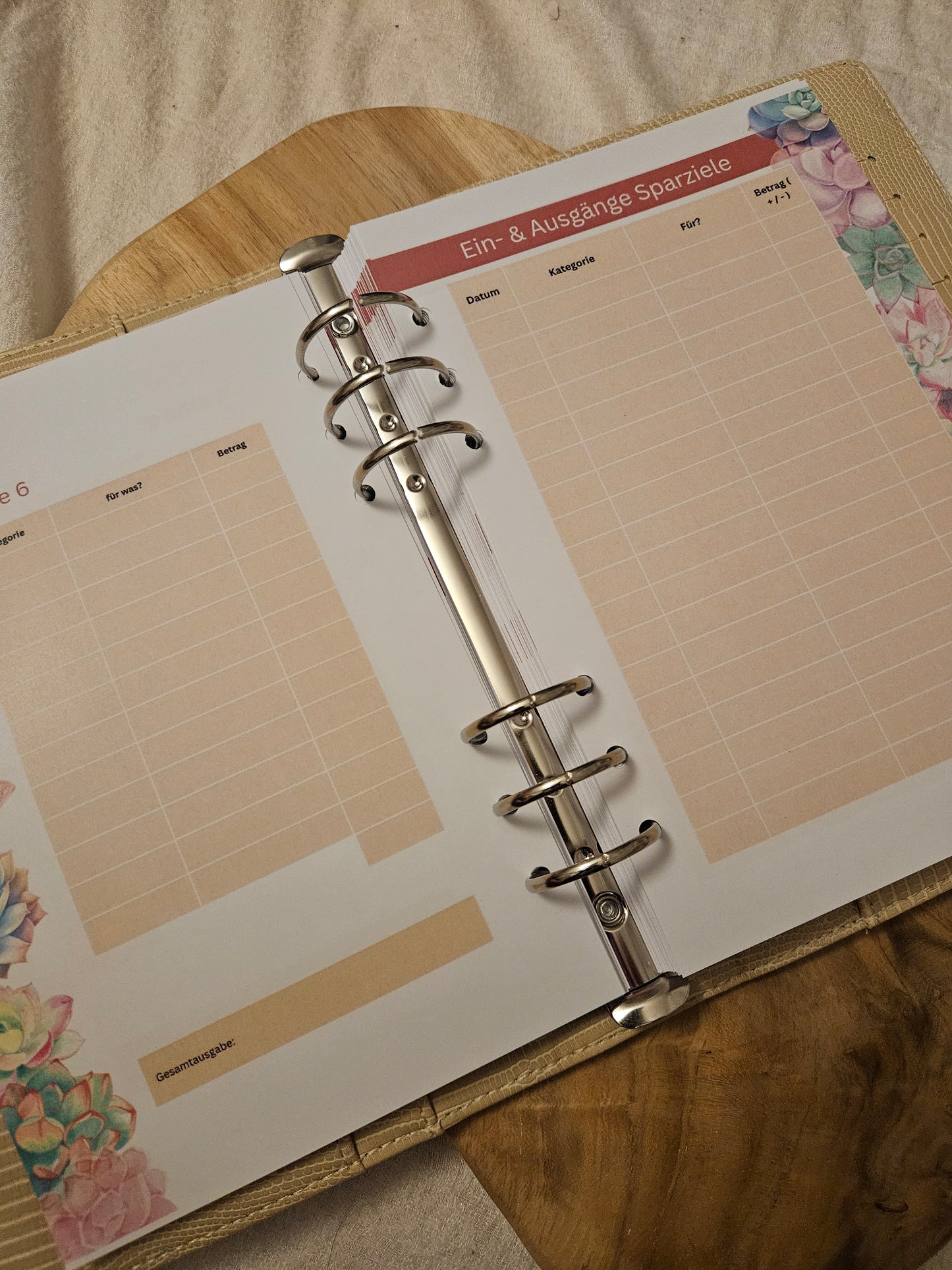 Budget Planer XL Kakteen NEU