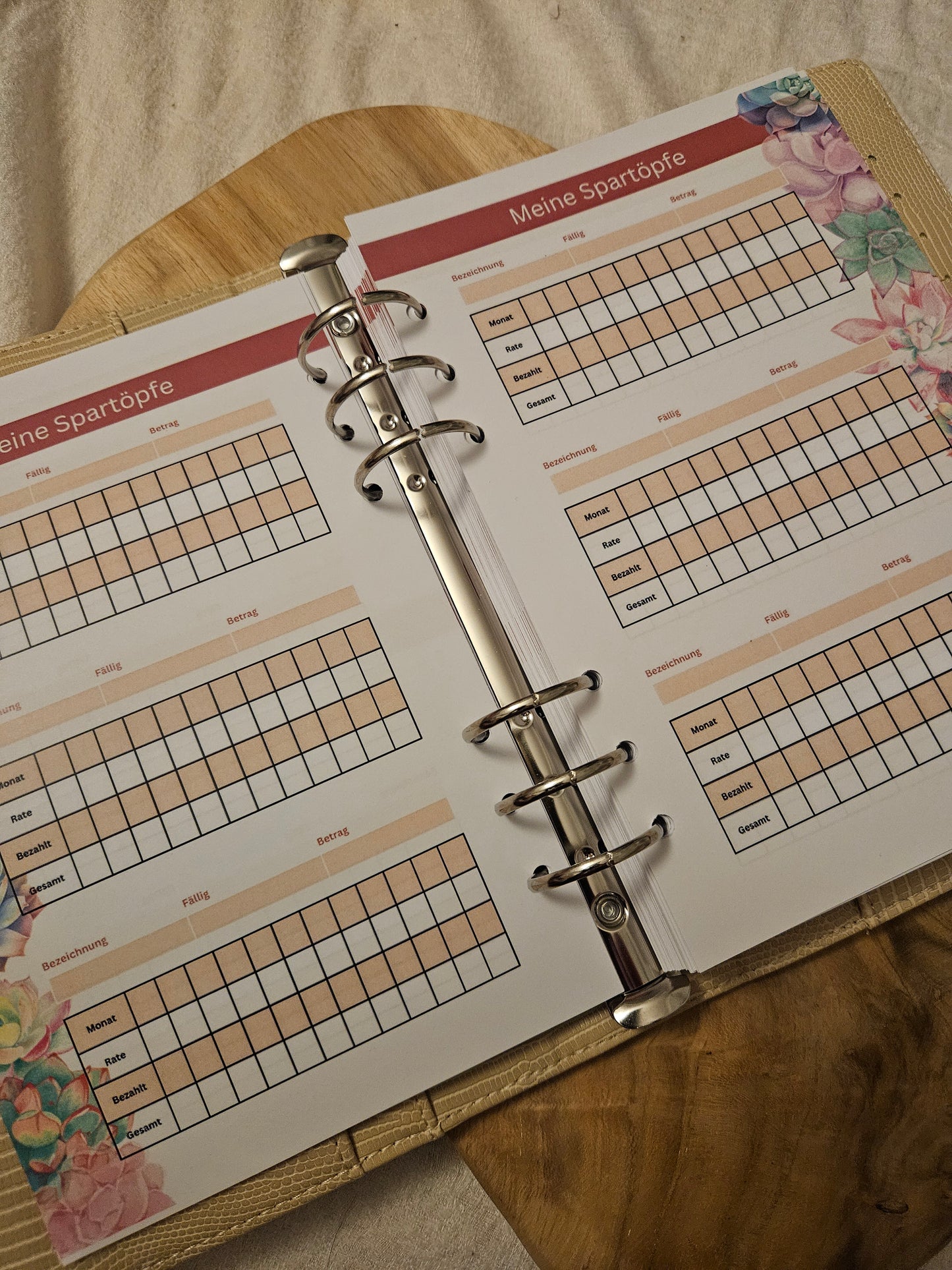 Budget Planer XL Kakteen NEU