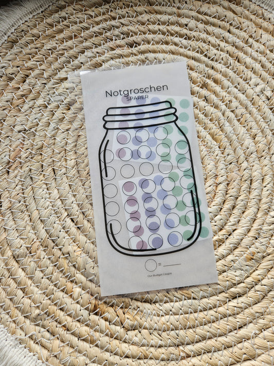 Sparglas Challenge Umschlag