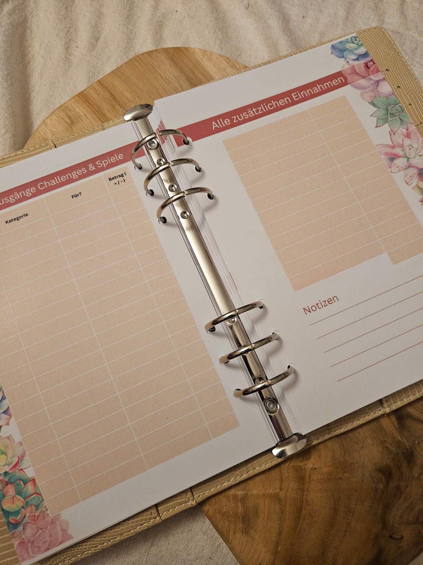 Budget Planer XL Kakteen NEU
