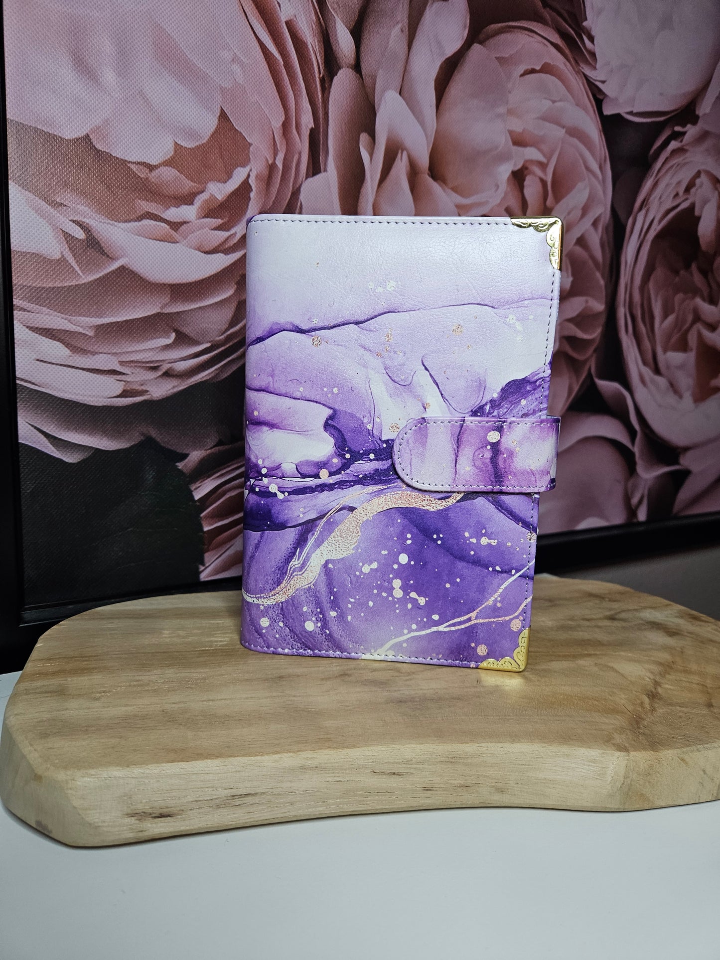 A6 Binder Marmor-Coloration