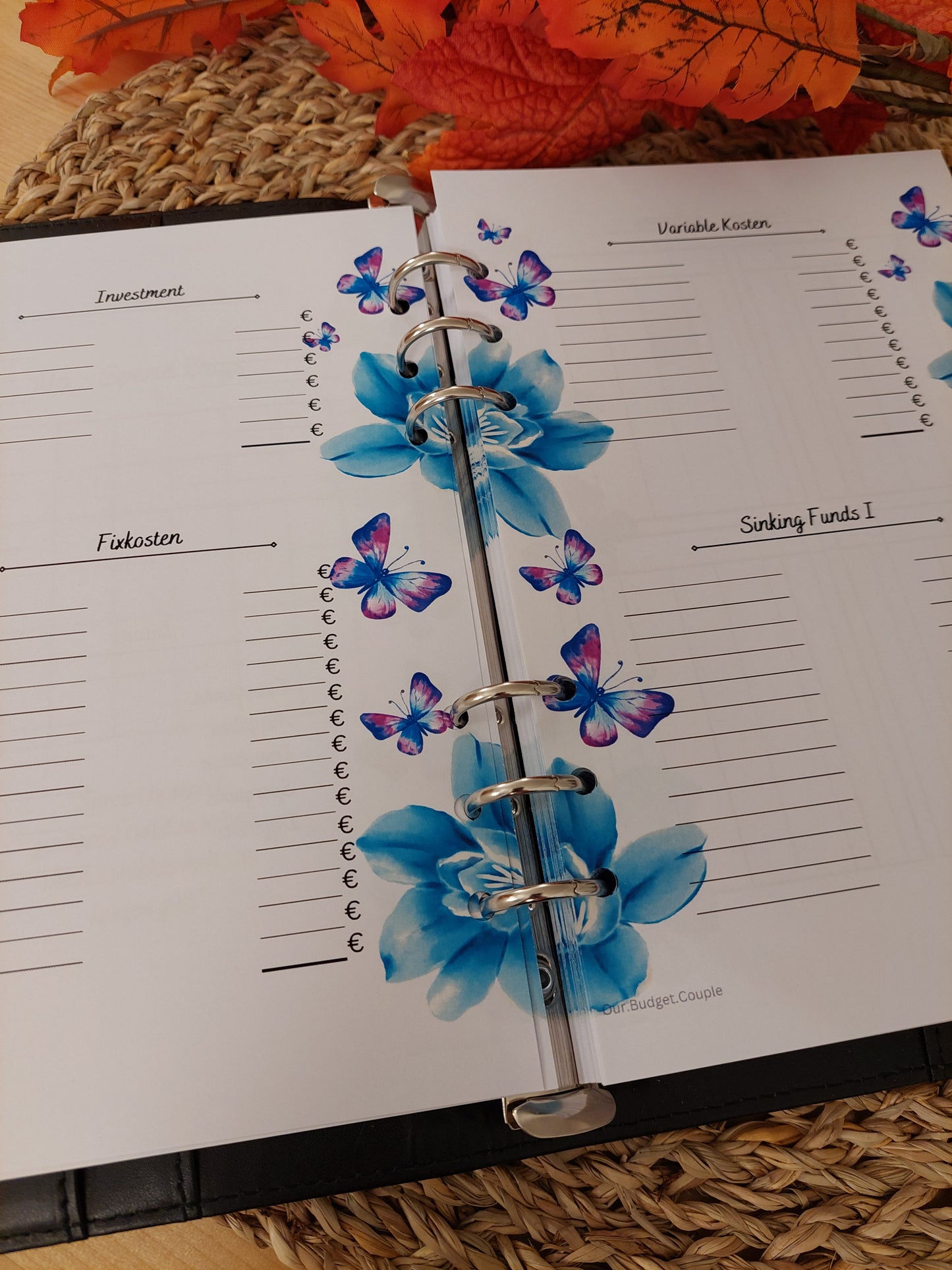 Budget Planer XL Blau