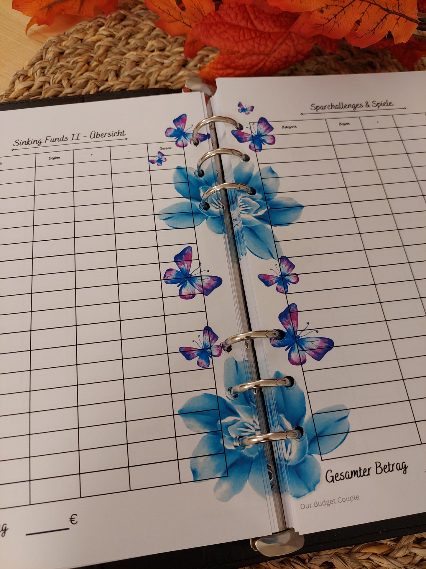 Budget Planer XL Blau