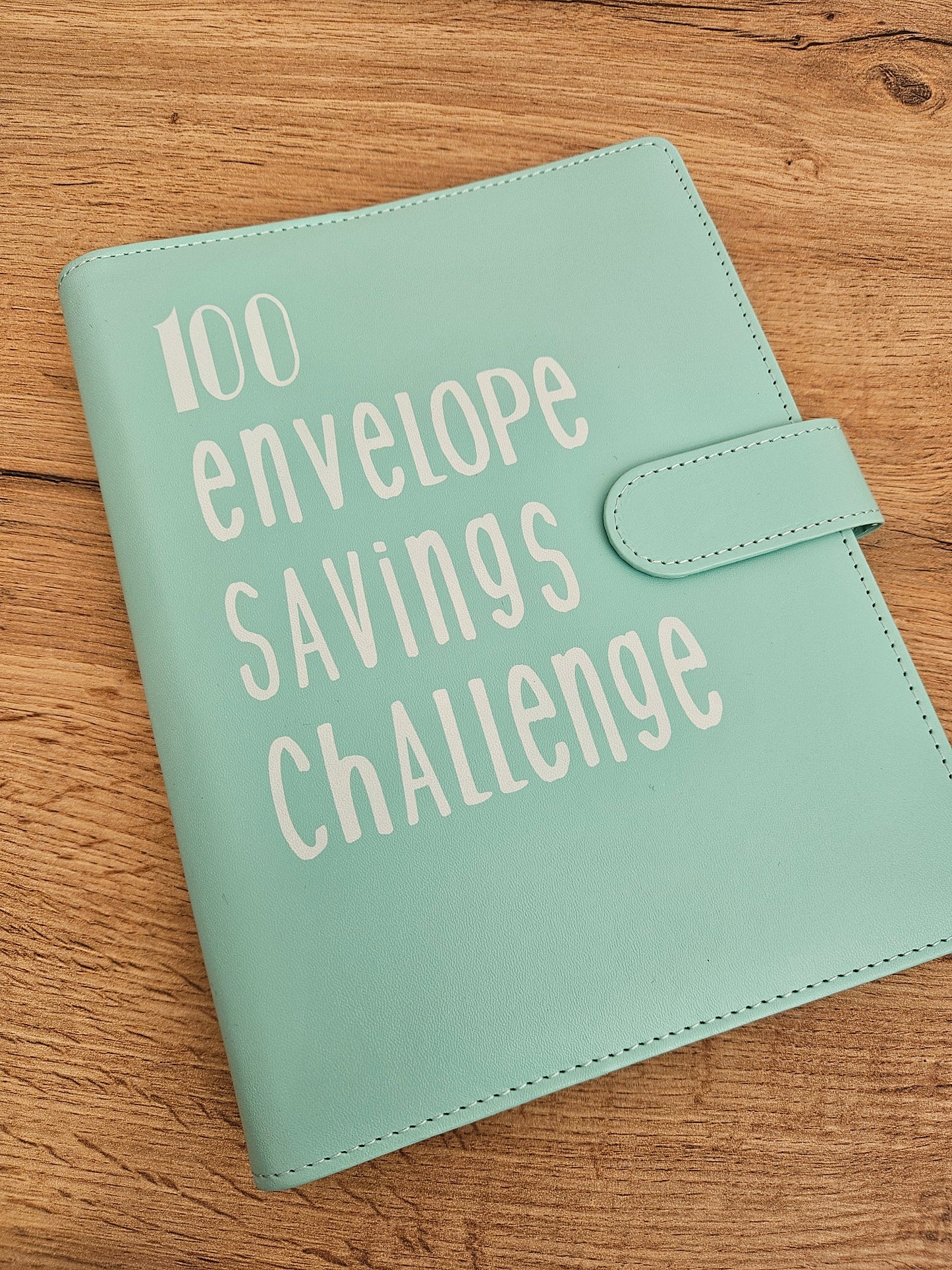 100 Envelope Challenge Binder NEU