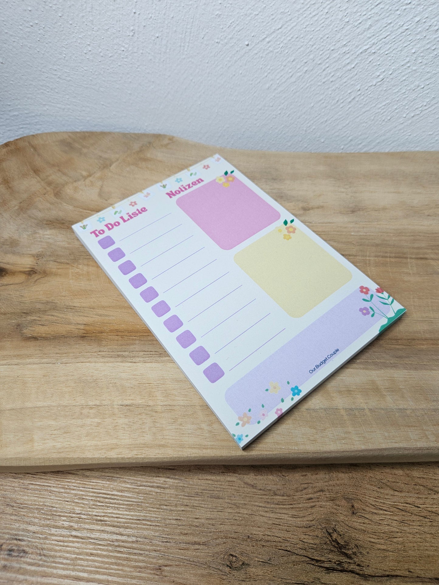 To Do Liste Block NEU