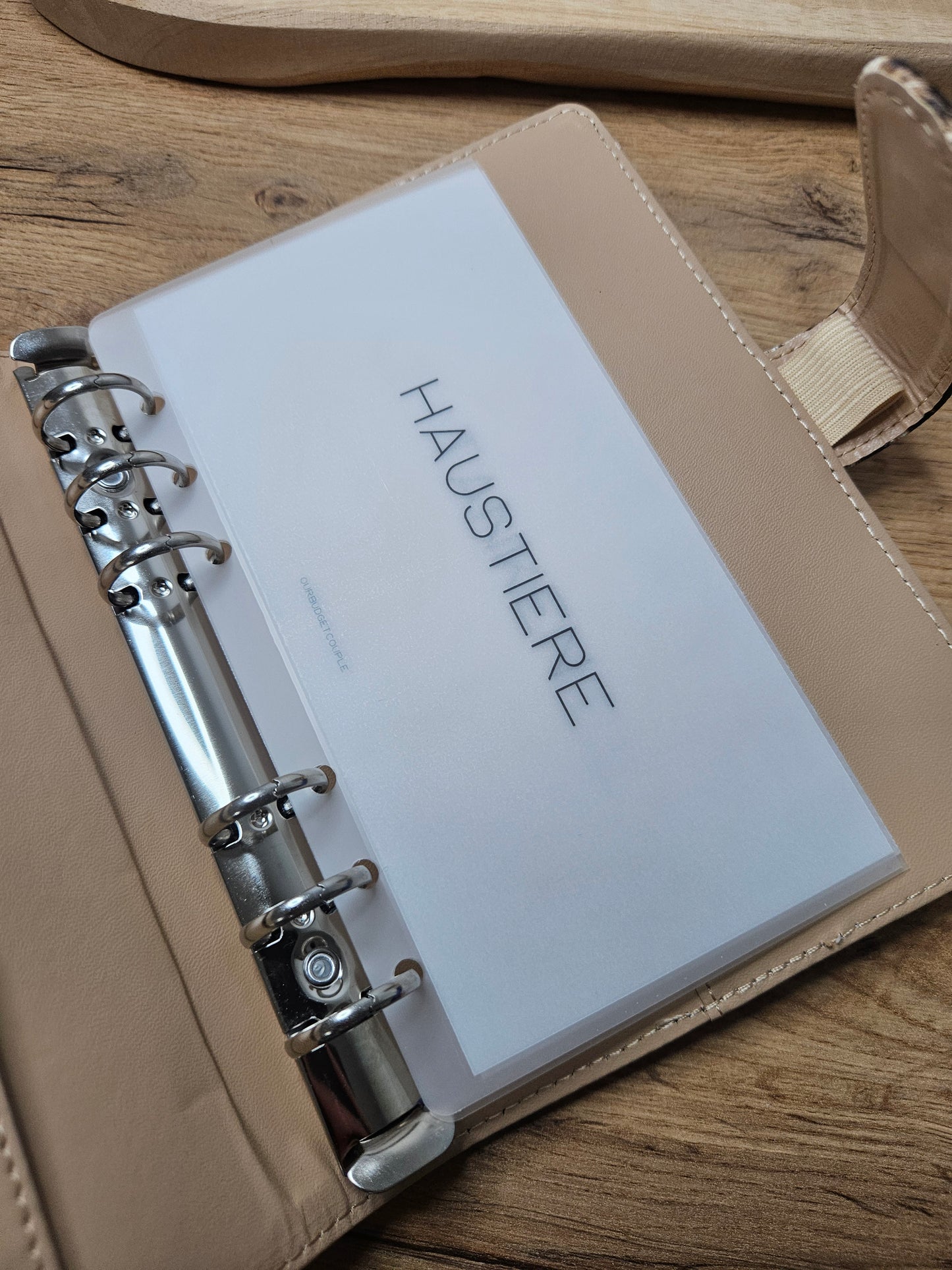 personalisierte Dashboard Umschläge fürs Cashstuffing / Ringbucheinlagen