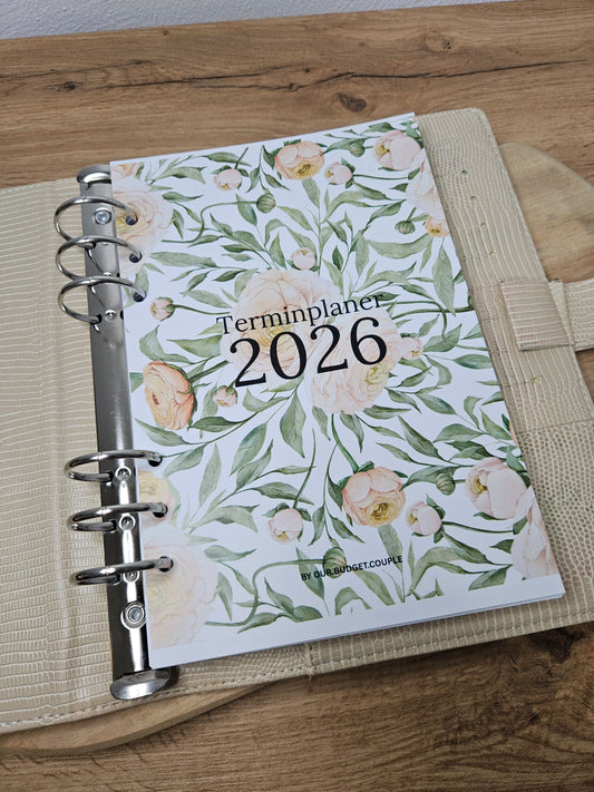 Kalender Einlagen A5 Jahresplaner 2026