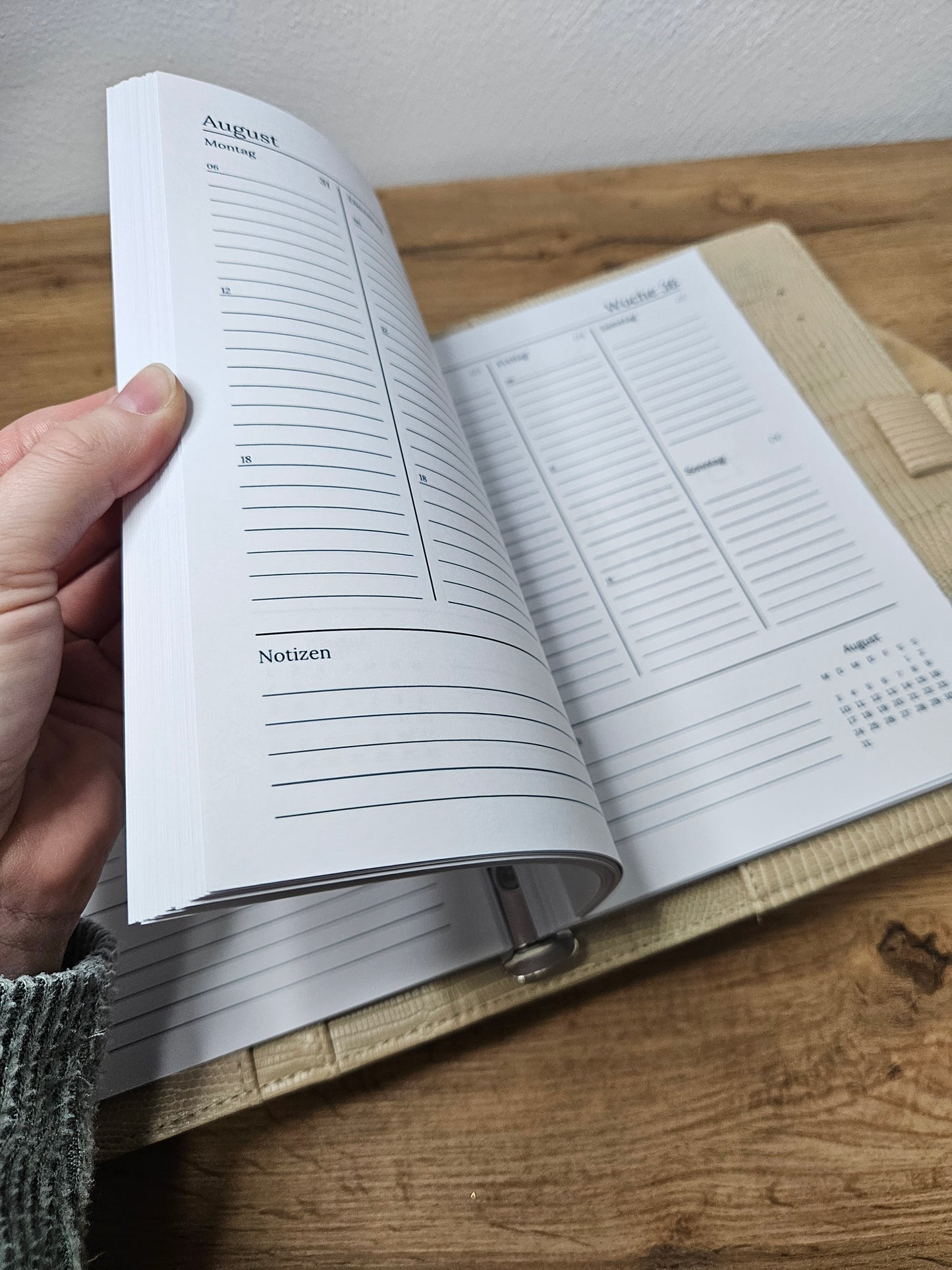 Kalender Einlagen A5 Jahresplaner 2026