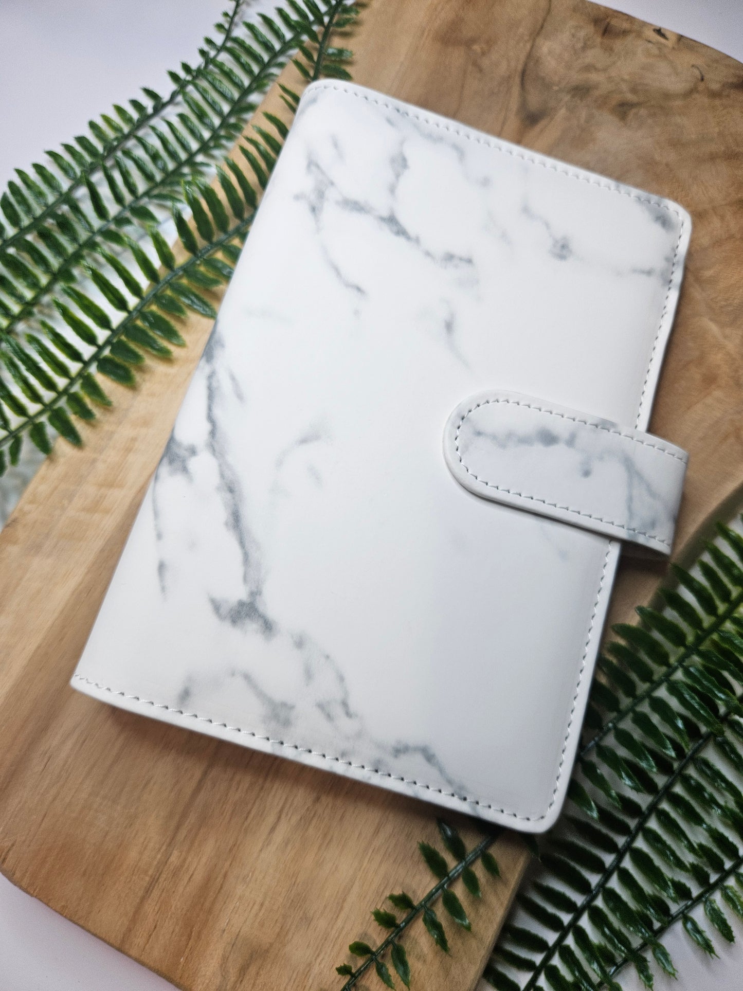 A6 Binder Marmor