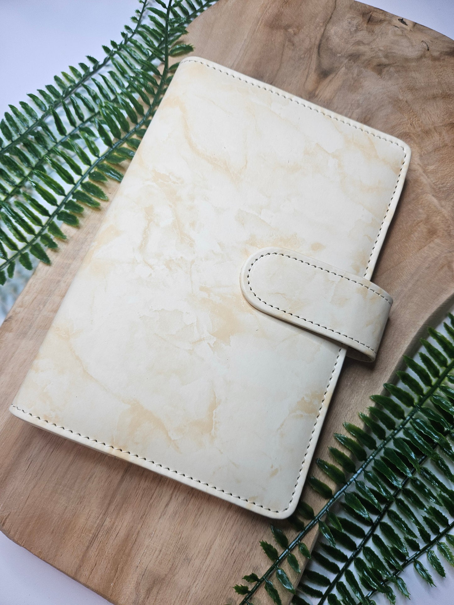 A6 Binder Marmor