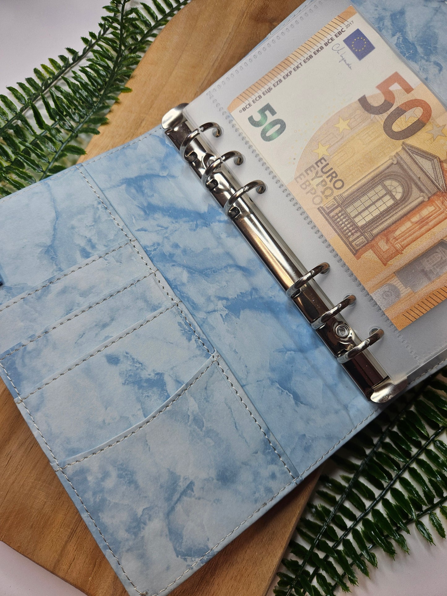 A6 Binder Marmor