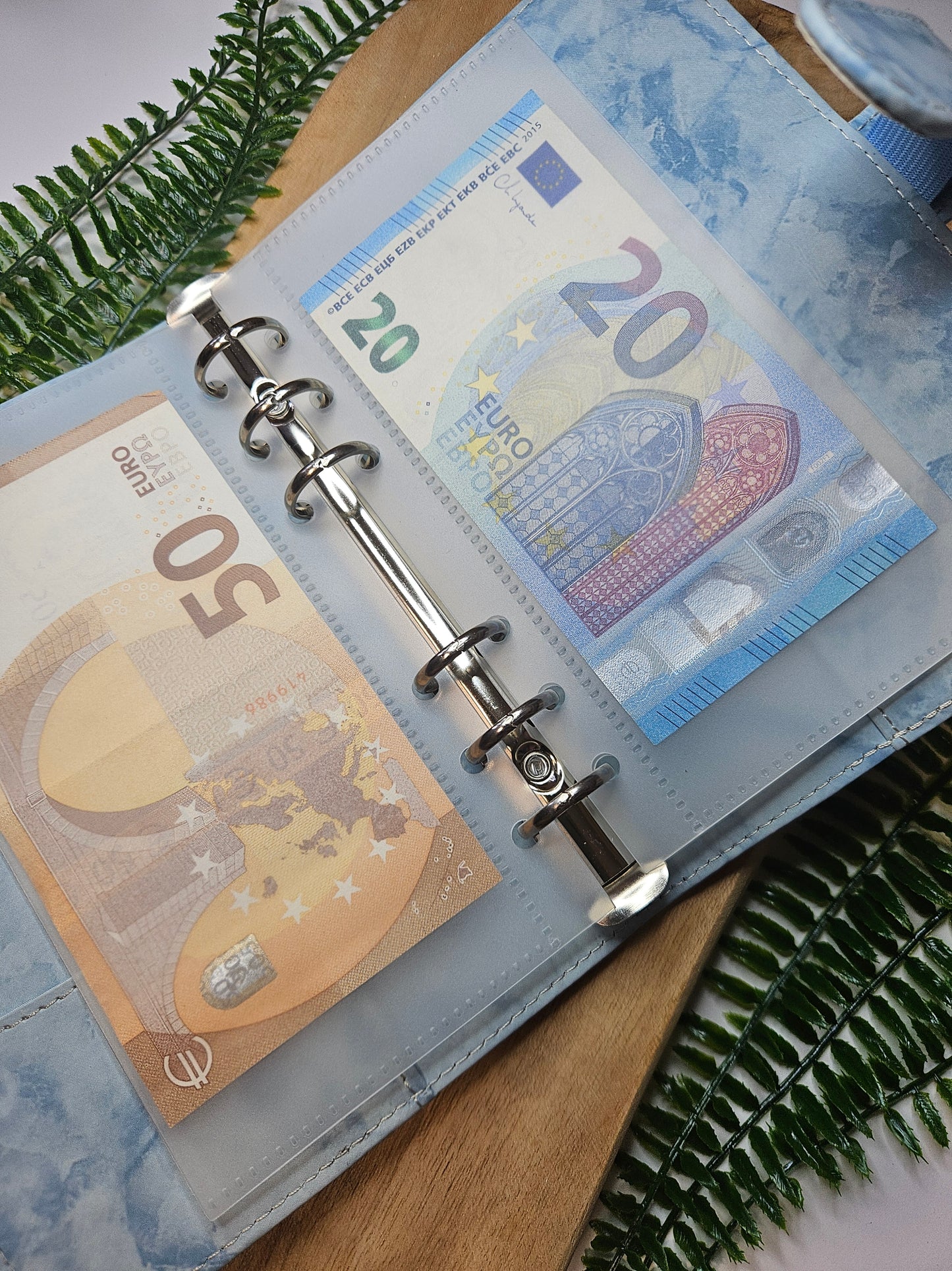 A6 Binder Marmor