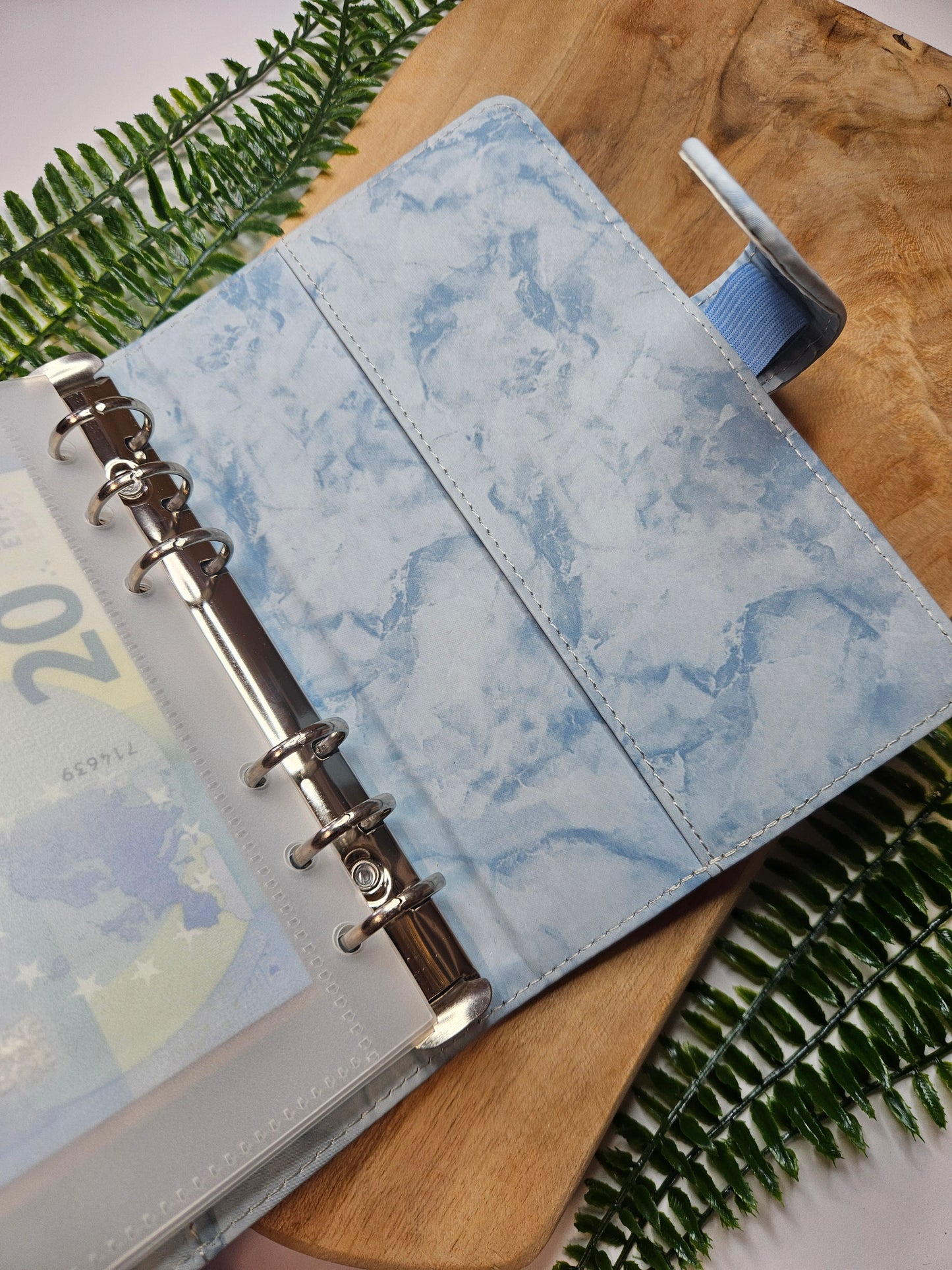 A6 Binder Marmor