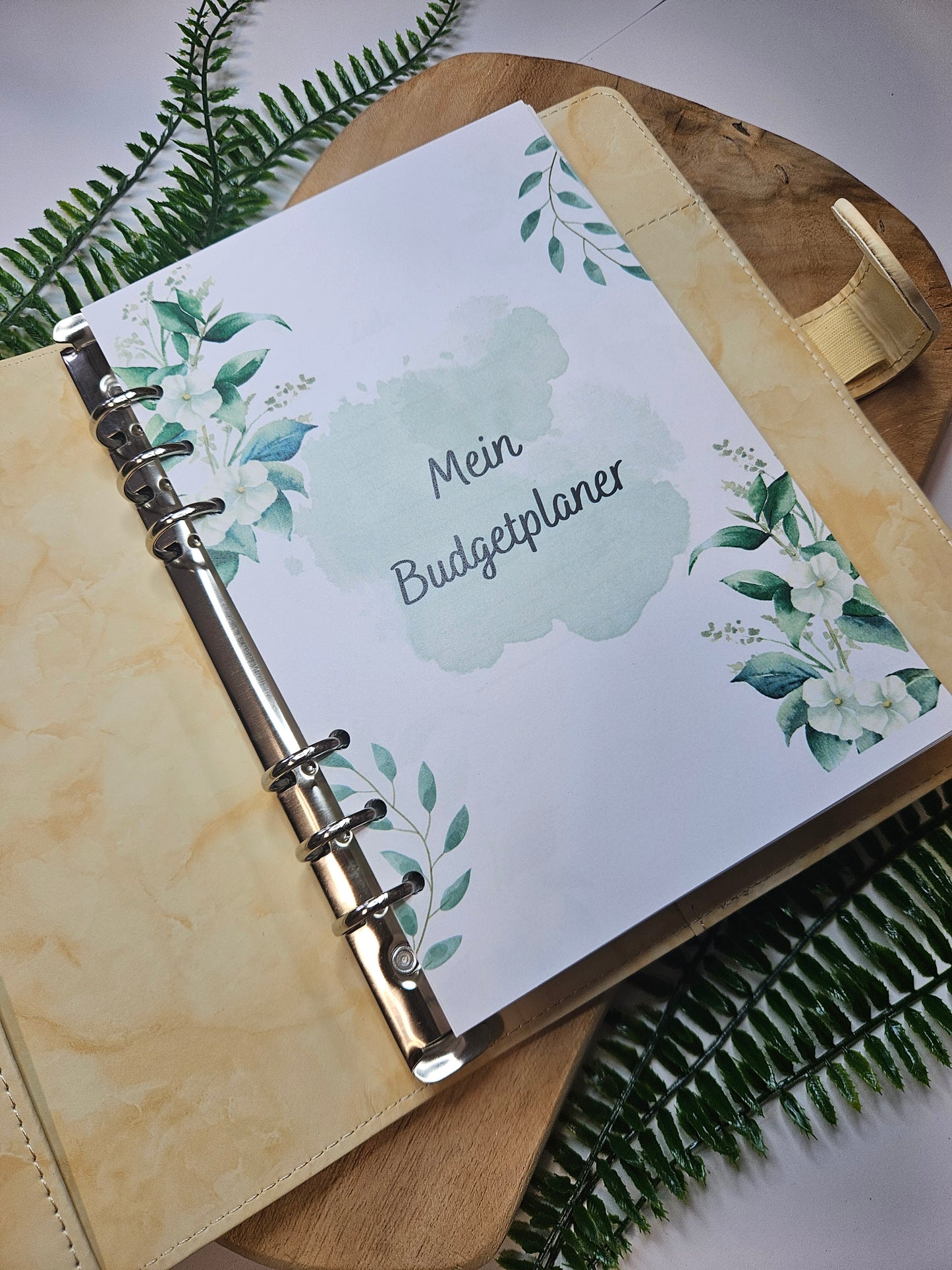 A5 Binder Marmor