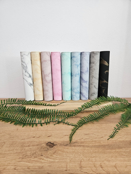 A6 Binder Marmor