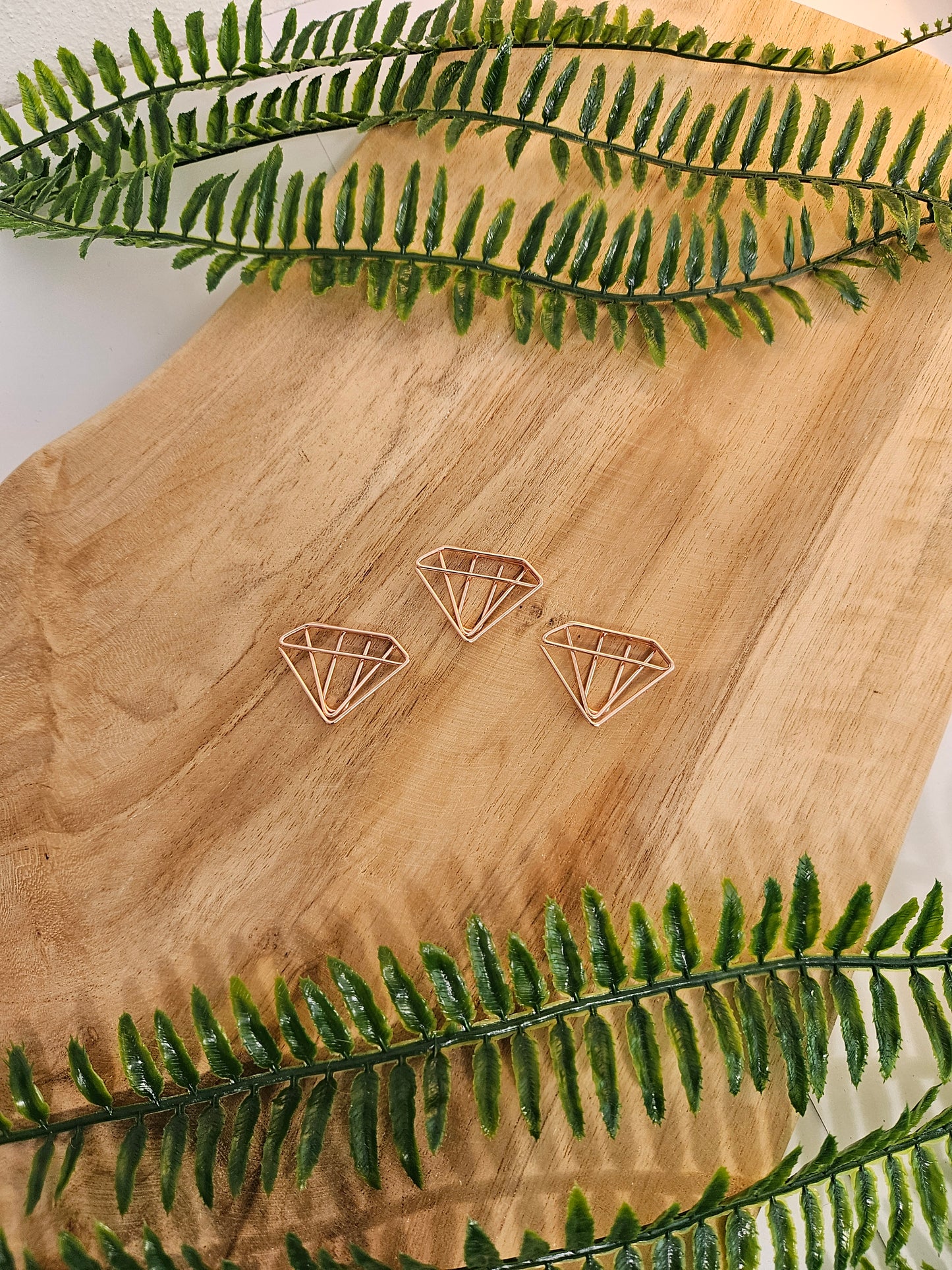 Paperclips in Rosègold