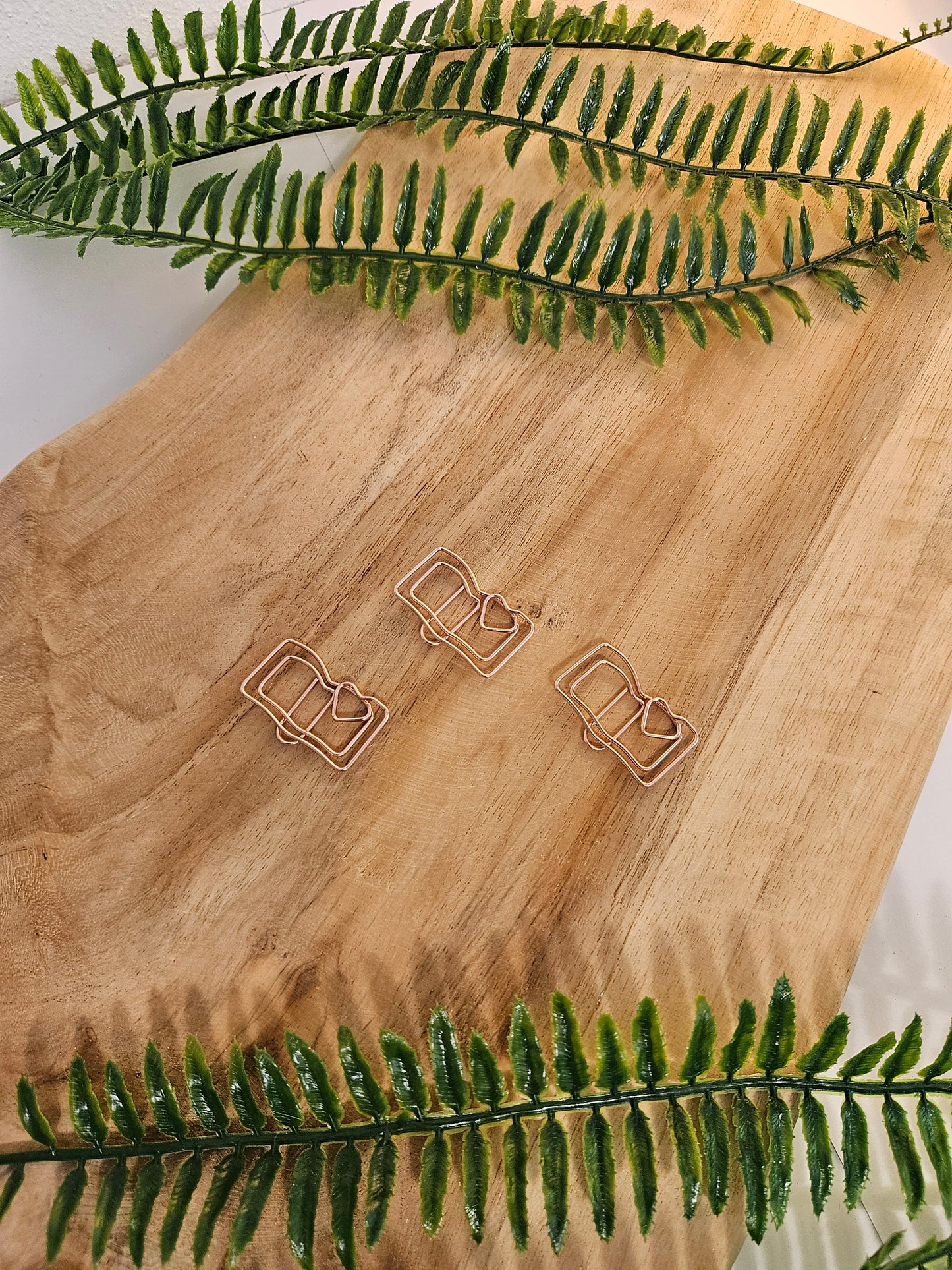 Paperclips in Rosègold