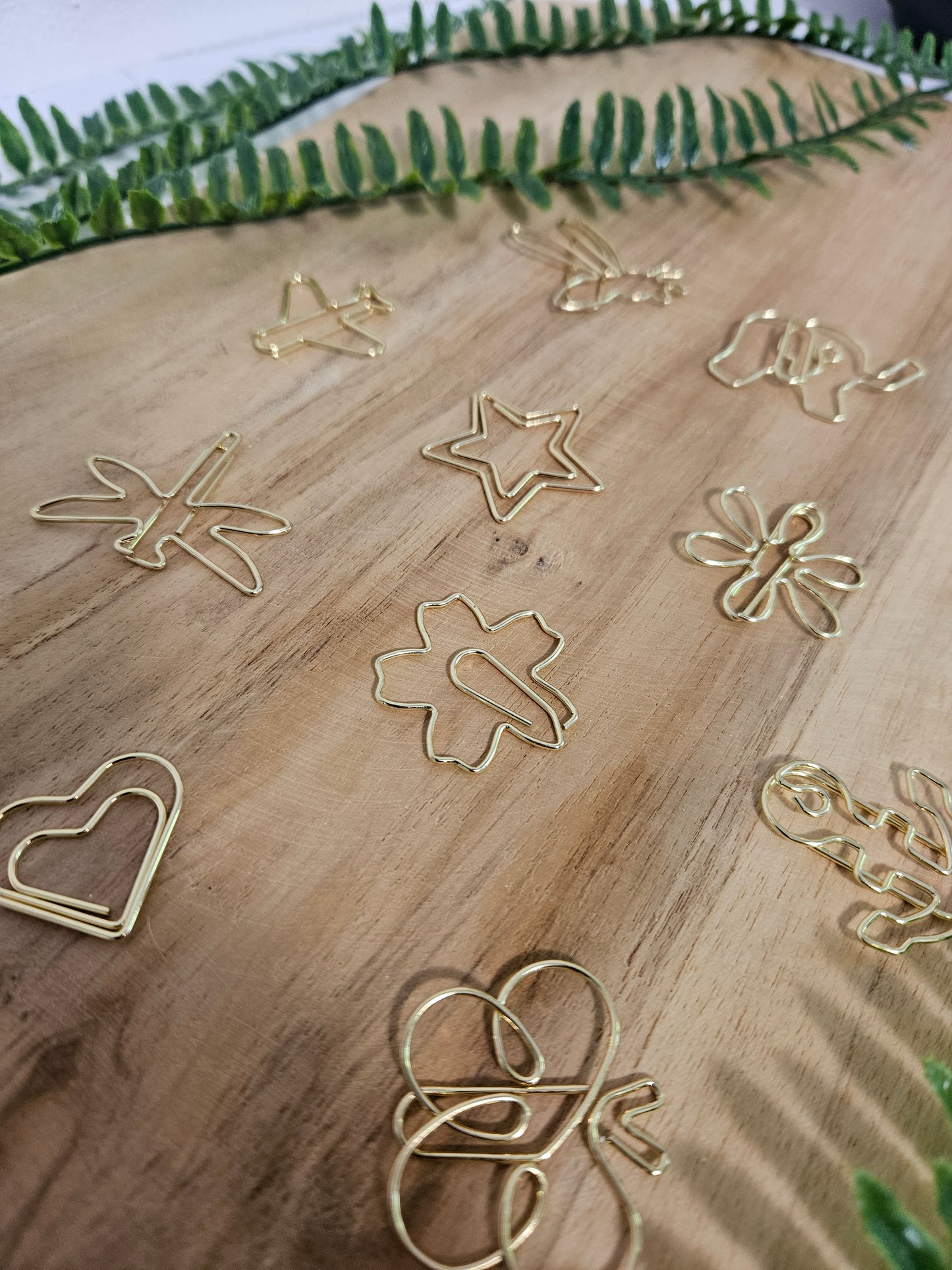Paperclips in Gold