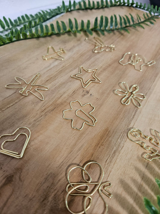 Paperclips in Gold