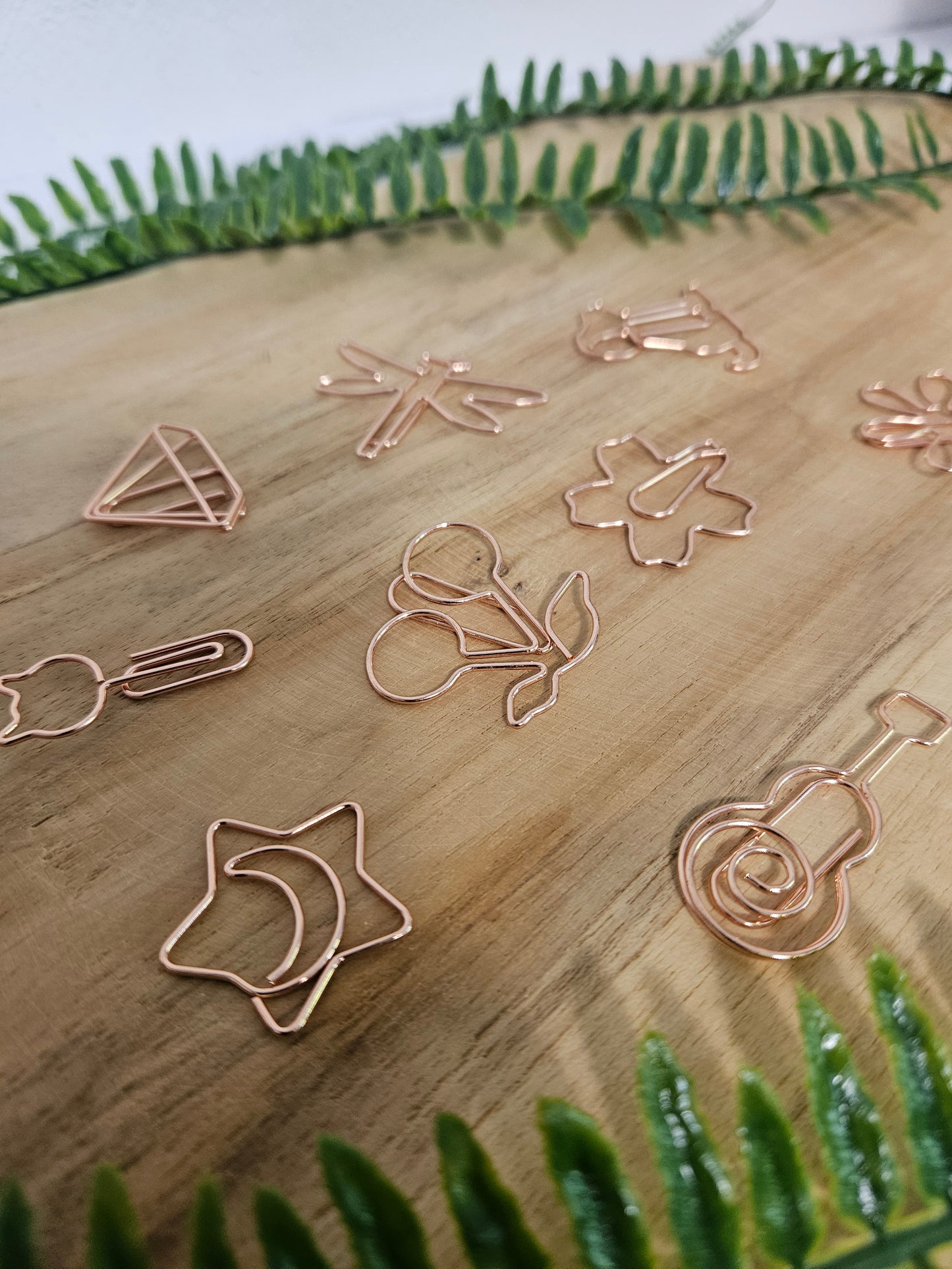 Paperclips in Rosègold