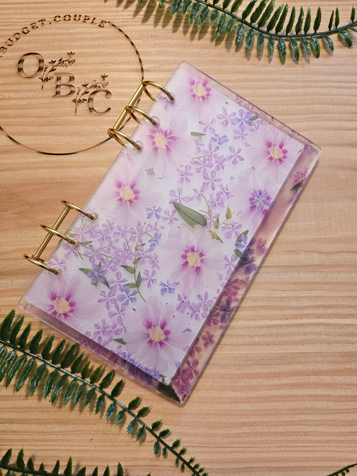 OBC Hardcover Flower Intense Binder A6
