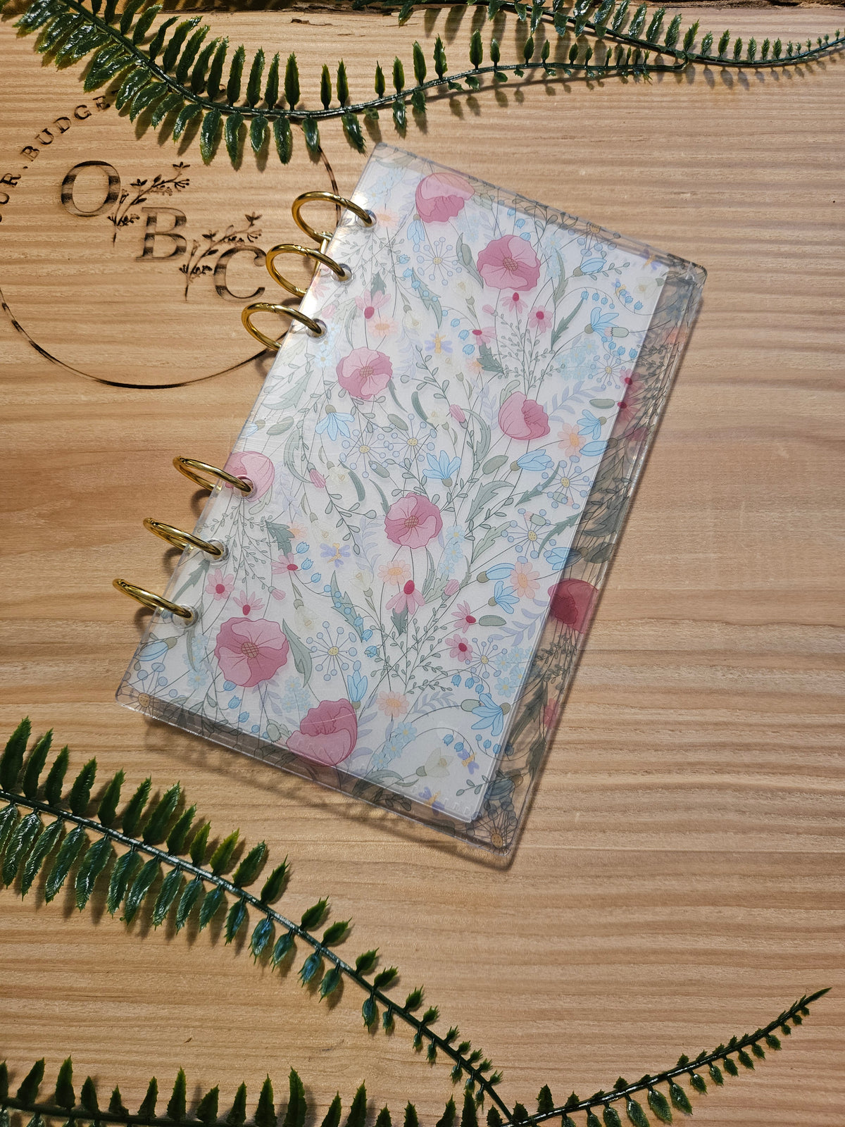 OBC Hardcover Flower Smooth Binder A6
