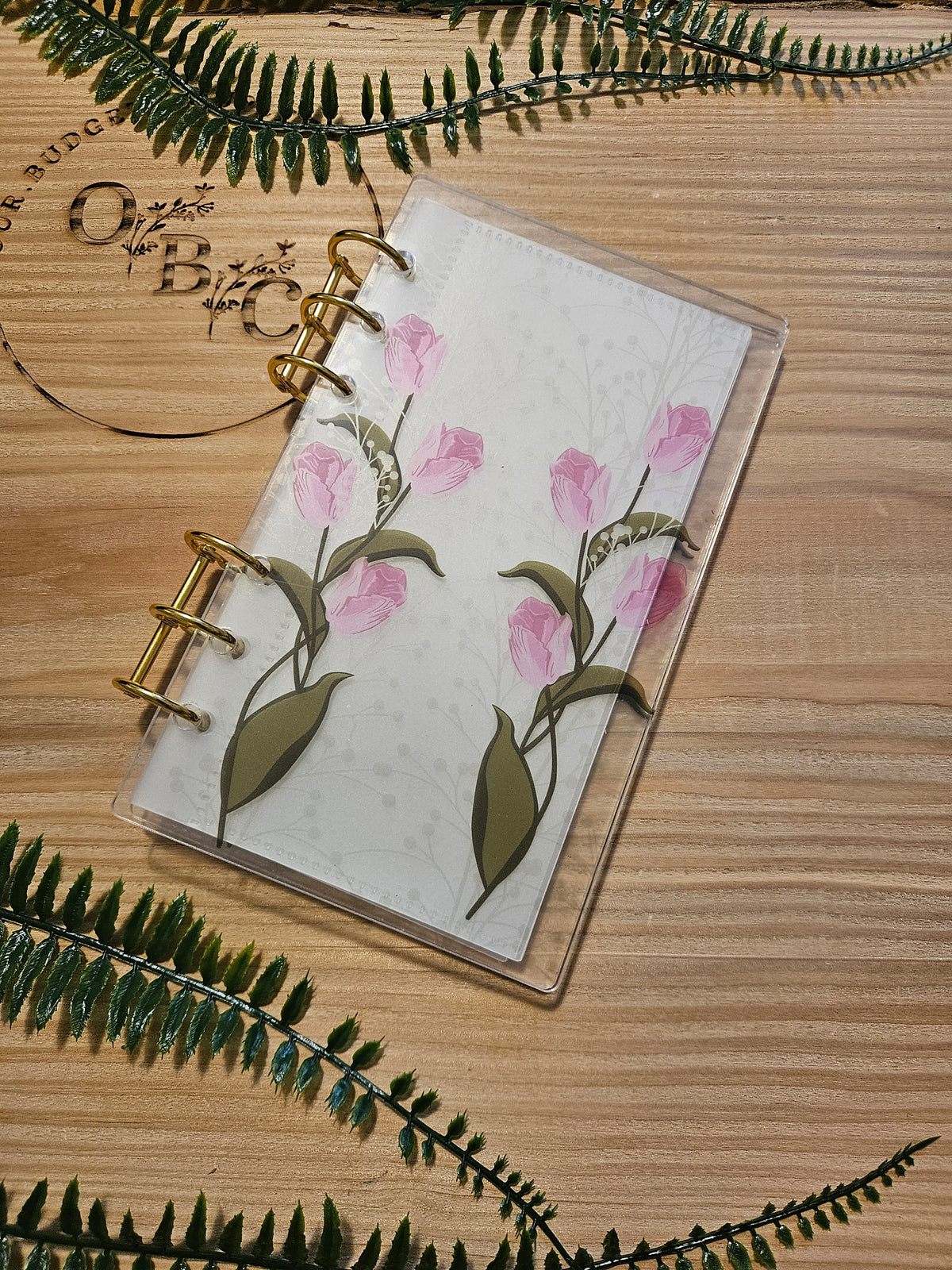 OBC Hardcover Flower Smooth Binder A6