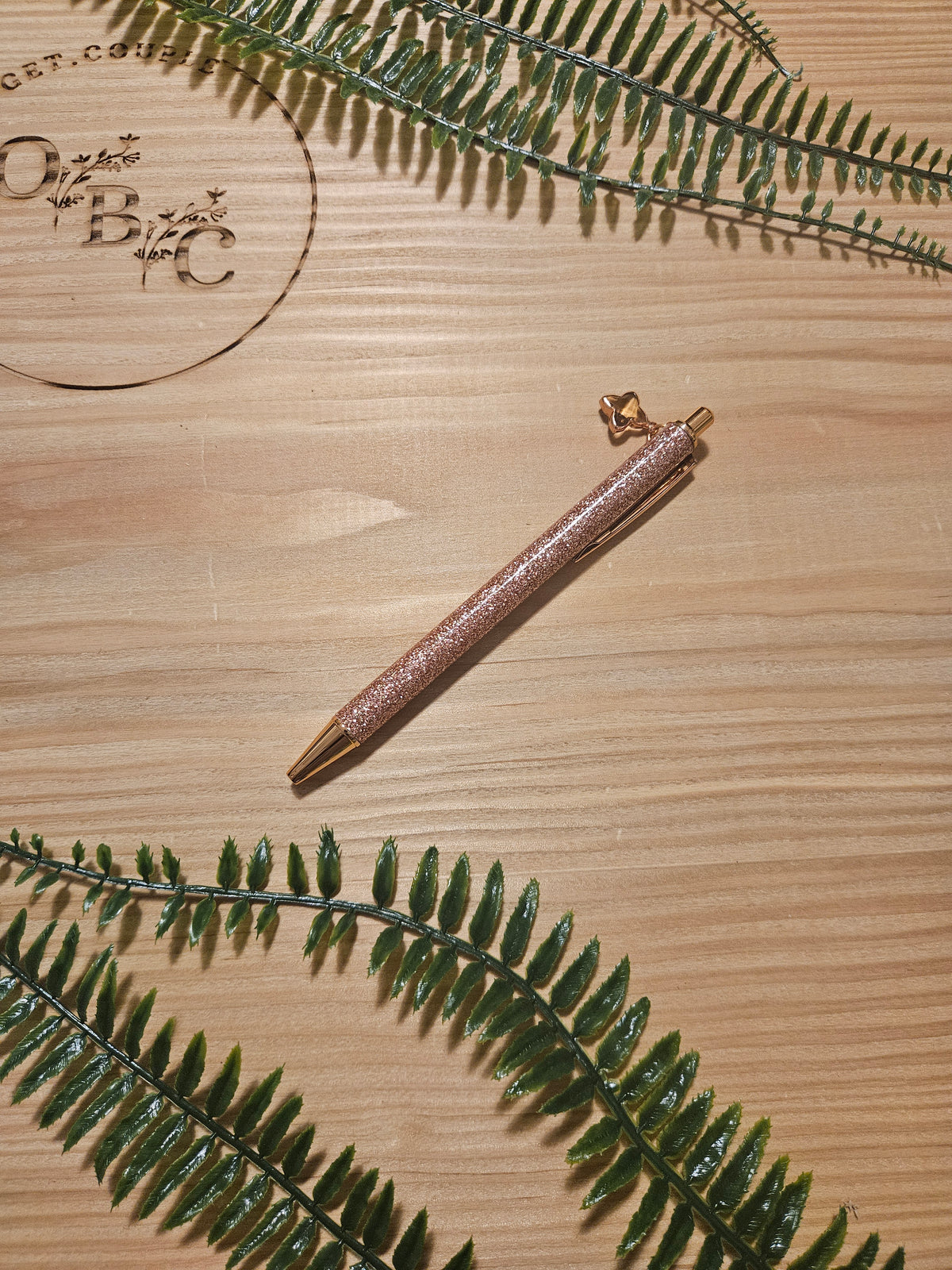 OBC Goldenrosé Kugelschreiber / Pen