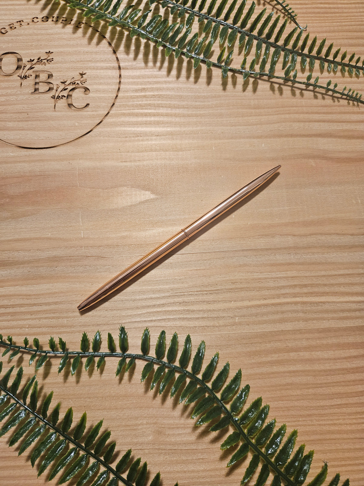 OBC Goldenrosé Kugelschreiber / Pen
