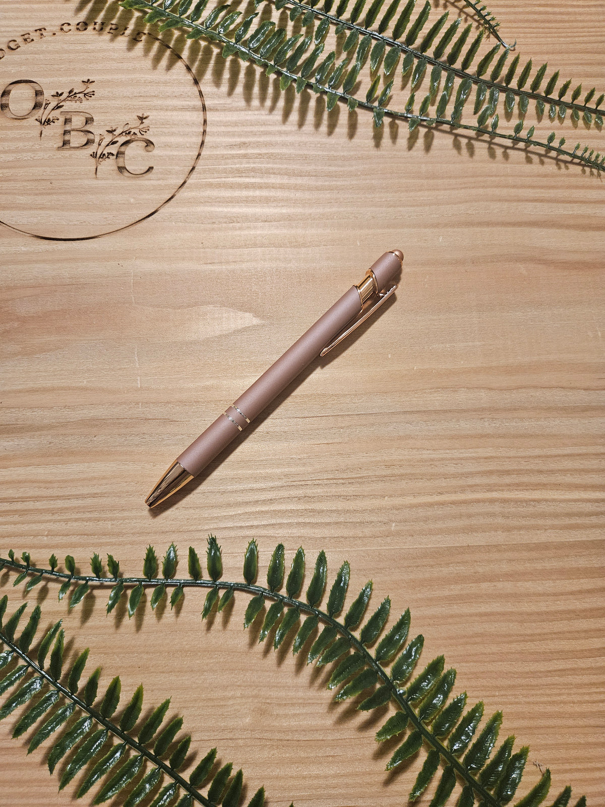OBC Goldenrosé Kugelschreiber / Pen