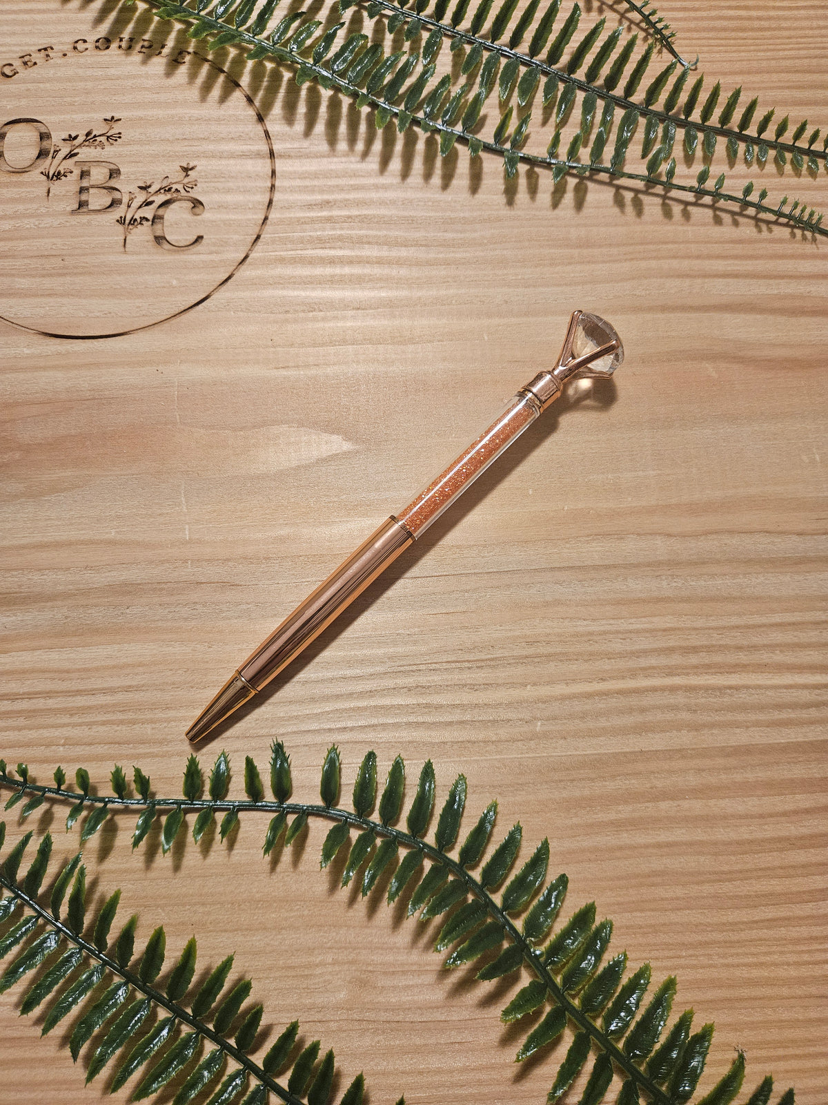OBC Goldenrosé Kugelschreiber / Pen