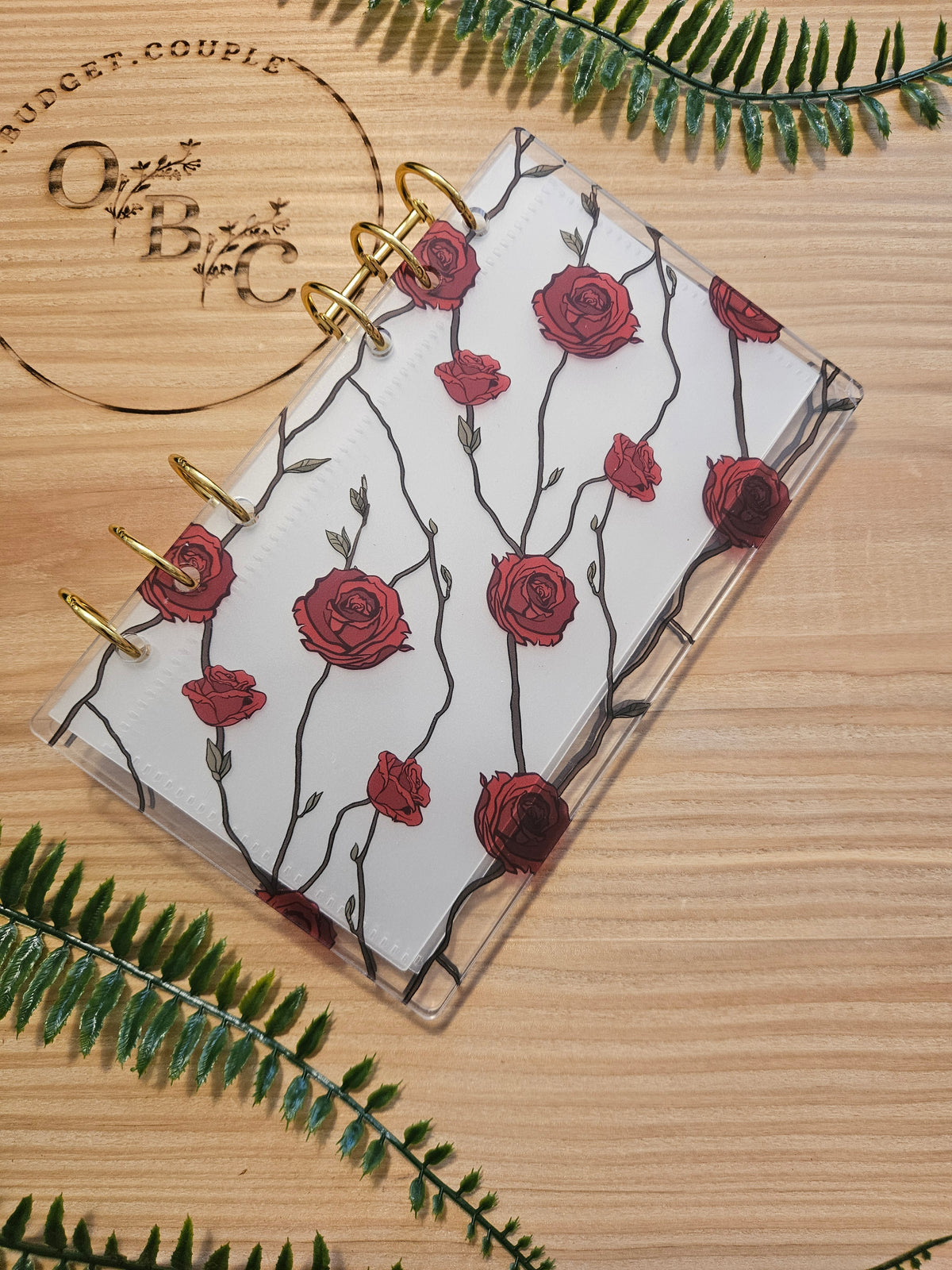OBC Hardcover Flower Intense Binder A6