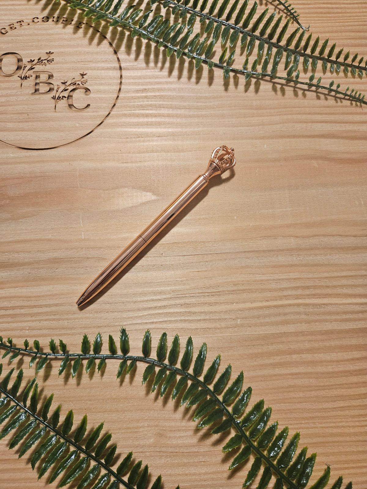 OBC Goldenrosé Kugelschreiber / Pen