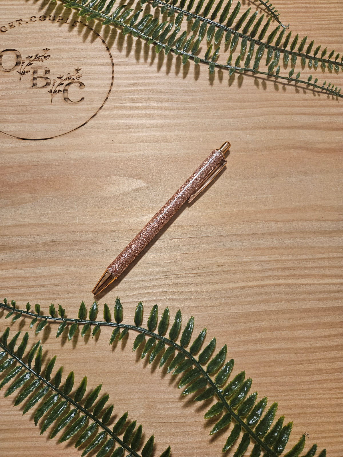 OBC Goldenrosé Kugelschreiber / Pen