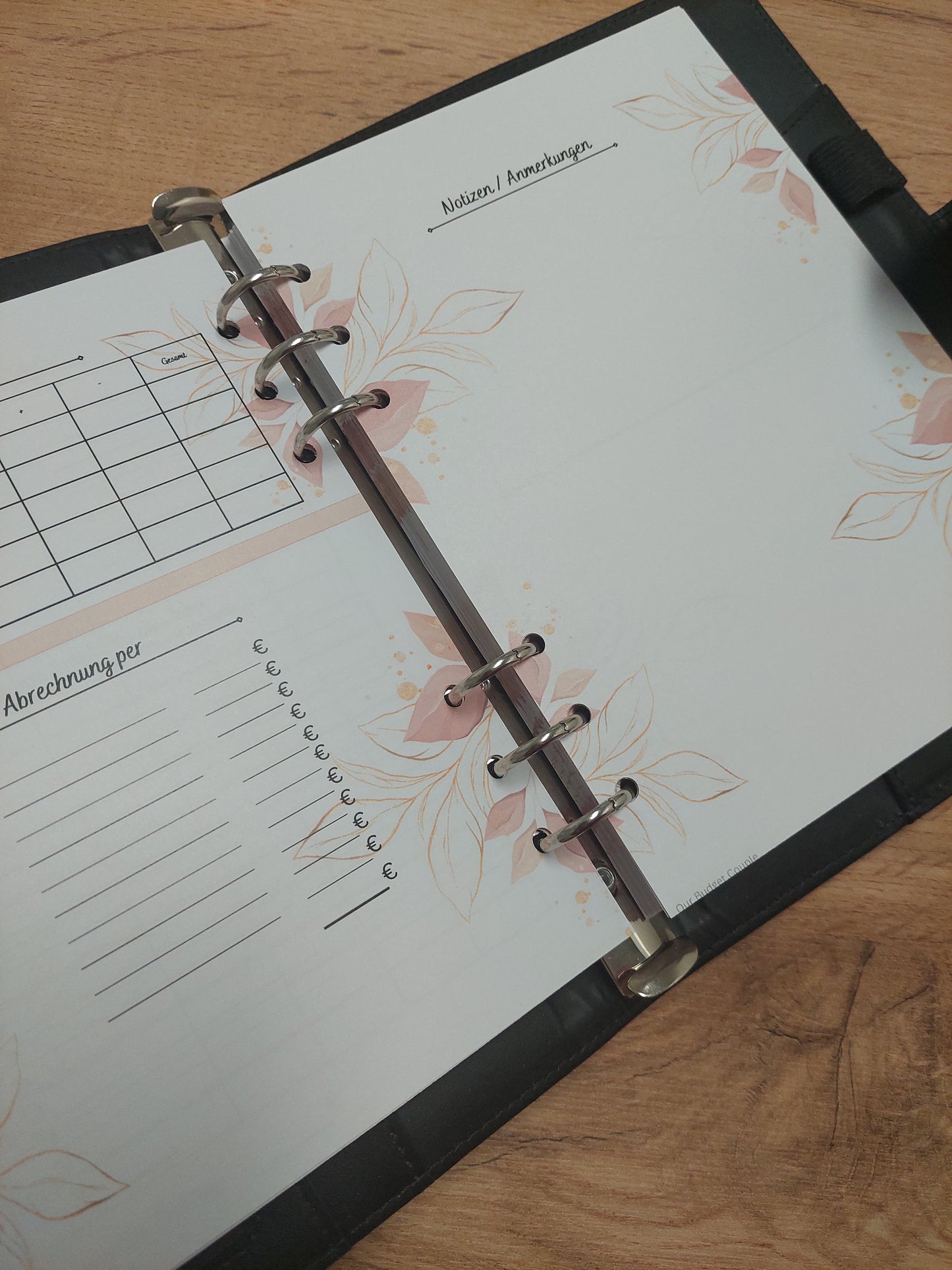 Budget Planer XL Rosé